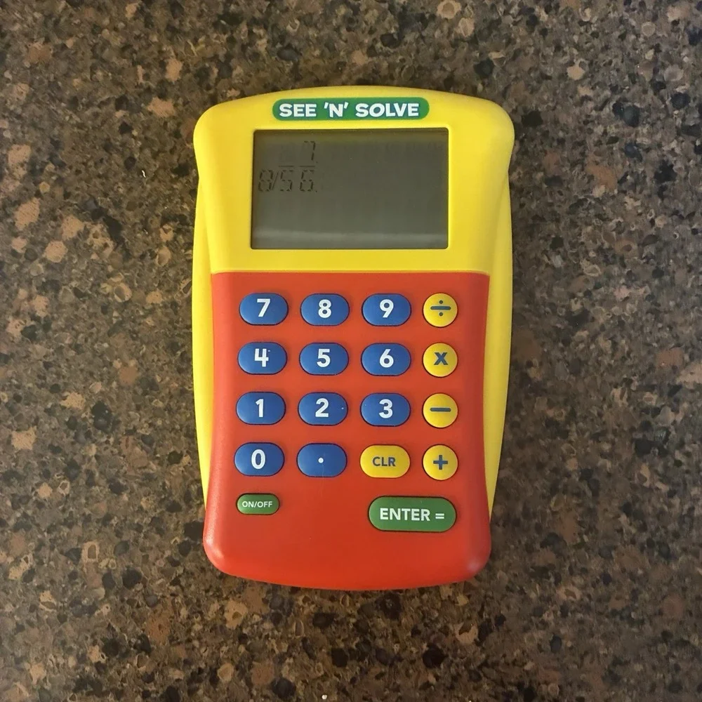 Educational Insights See 'n' Solve Calculator Math‎ Learning Tool TESTED Works
